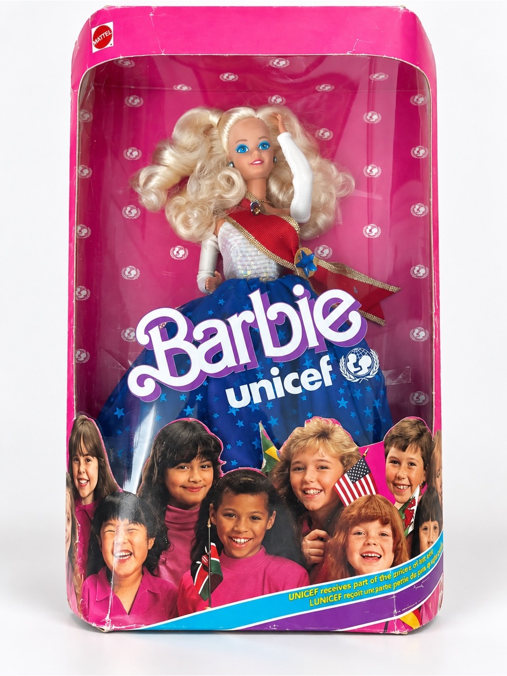 Vintage 1989 UNICEF Barbie Doll – Mattel Special Edition